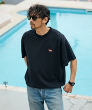 別注 neo-PRO スピンドル バックプリントTシャツ 日本製 UVカット 吸水速乾