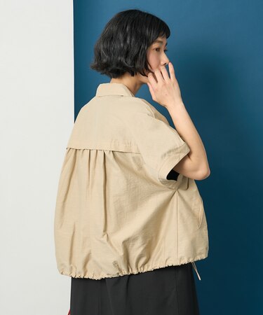 接触冷感/UVカットAライン 半袖ジャケット<セットアップ対応>