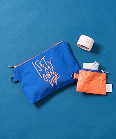 【セットアイテム】メッセージ ロゴ ポーチセット