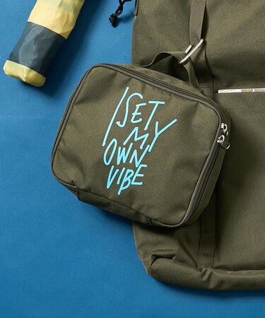 メッセージ ロゴ ポーチ