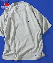 別注 ビッグシルエット ワンポイントロゴ クルーネック Tシャツ 【限定展開】
