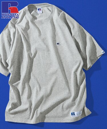 別注 ビッグシルエット ワンポイントロゴ クルーネック Tシャツ 【限定展開】