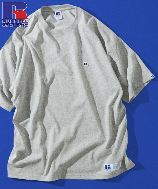 別注 ビッグシルエット ワンポイントロゴ クルーネック Tシャツ 【限定展開】