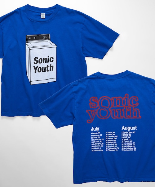 SONIC YOUTH WASHING MACHINE クルーネック バンドTシャツ｜フリークス