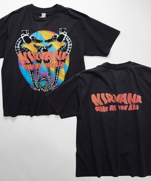 NIRVANA COME AS YOU ARE クルーネック バンドTシャツ｜フリークス