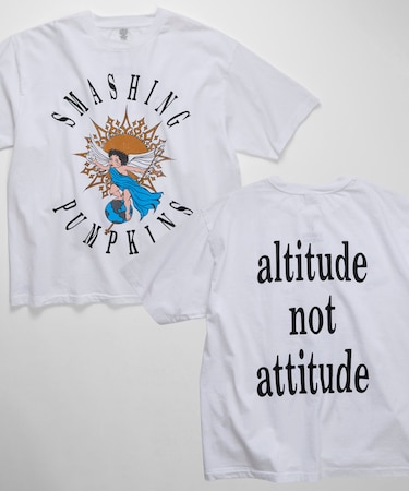 SMASHING PUMPKINS ALTITUDE クルーネック バンドTシャツ