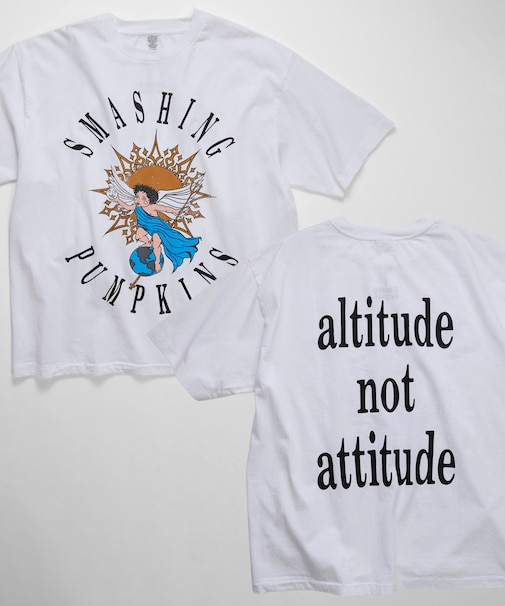 SMASHING PUMPKINS ALTITUDE クルーネック バンドTシャツ