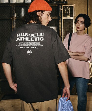 別注 ビッグシルエット ロゴバックプリント ポケットTシャツ 【限定展開】
