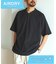 AIRDRY HIGH TECH YARN 高機能素材 7.7オンス ビックシルエット ヘンリーネックTシャツ/吸水速乾/遮熱/UVカット