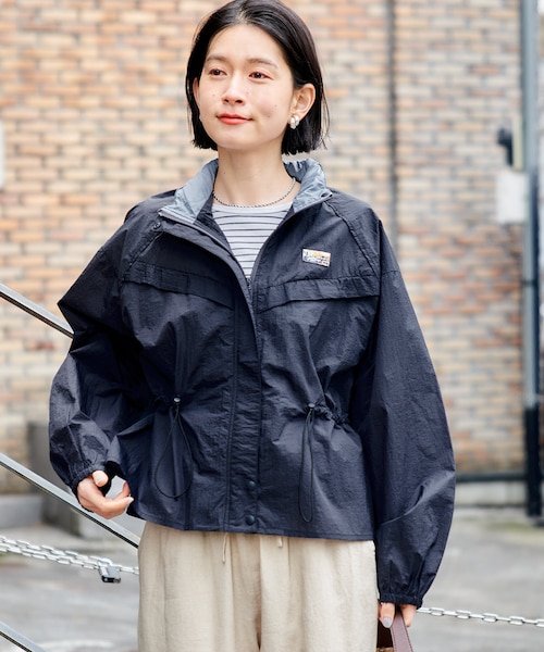 MILKラッピング ブルゾン Super Light Nylon 配色 ジップパーカー＜セットアップ対応