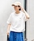別注  スピンドル付き クルーネック 半袖Tシャツ