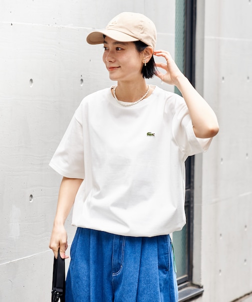 別注  スピンドル付き クルーネック 半袖Tシャツ