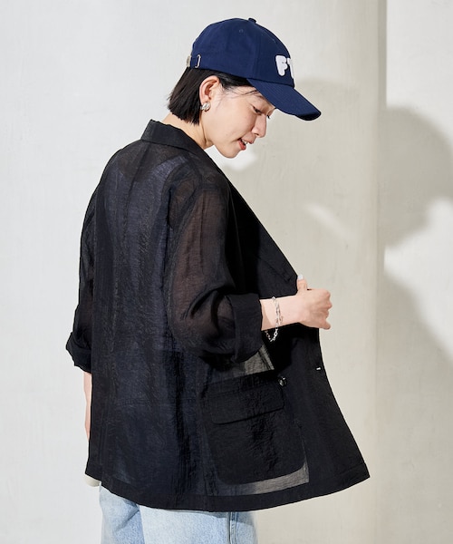 SLOBE IENA ダブルクロスシャルム サドルショルダーコート ダブルクロスシャルム サドルショルダーコート◇｜フォーワンセブン
