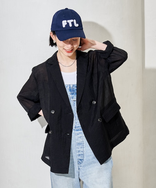 シアージャケット/ダブルブレストジャケット