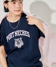 タイガープリントTシャツ