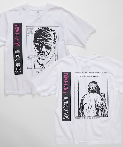 SONIC YOUTH DISAPPEARER クルーネック バンドTシャツ｜フリークス