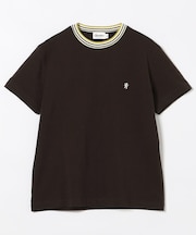 CREW NECK KNIT-LINE T-SHIRT