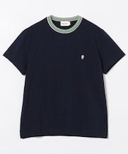 CREW NECK KNIT-LINE T-SHIRT