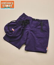 リラックスフィット 撥水 リサイクルナイロン ウェビングベルト ショーツ