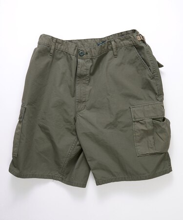 EXCLUSIVE フェード加工 BDU カーゴショーツ