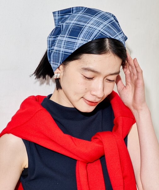 シアー三角 ヘアバンド