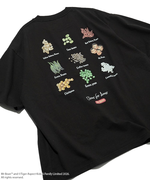Mr. Bean/ミスタービーン Beans Tee／ビーンズ クルーネック バック