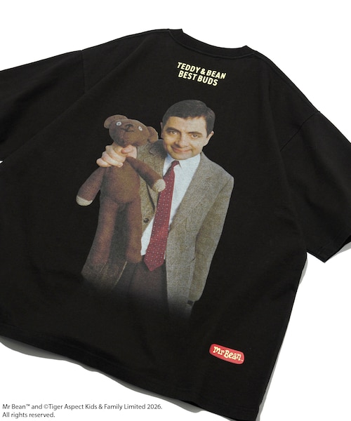 Mr. Bean/ミスタービーン Back Print Tee /Teddy & Bean/テディ