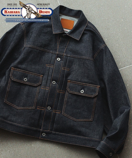 【日本製】JAPAN DENIM TRACKER JACKET