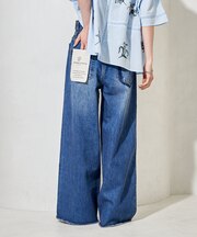 バギーデニムパンツ