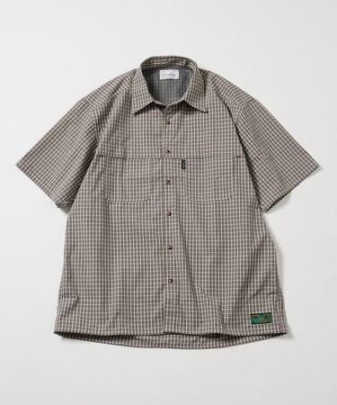 別注 フィッシングポケット ショートスリーブ スピンドルシャツ