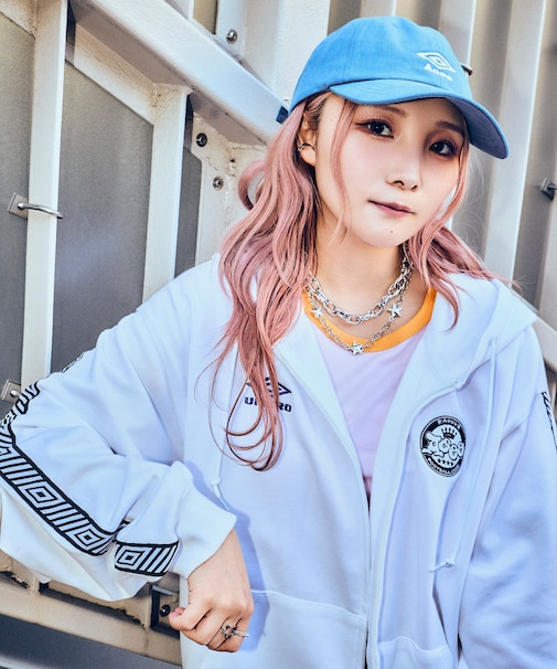 UMBRO × Aooo ジップフーディー/裏毛