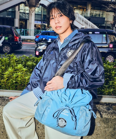 UMBRO × Aooo ナイロン ショルダーバッグ