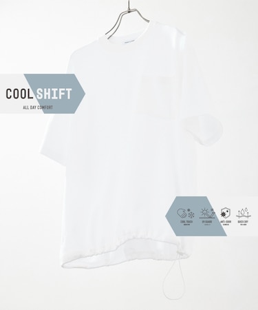 クールタッチ マルチファンクション ダブルフェイス ポンチTシャツ