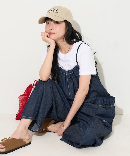 Vintageバンダナリメイクサロペット｜フリークスストアの通販｜&mall