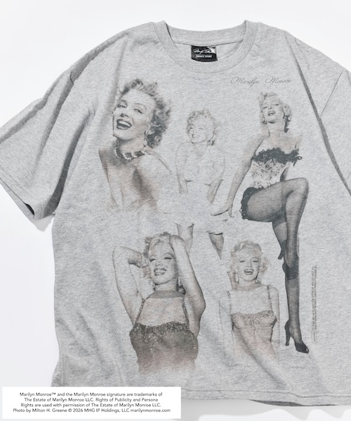 マリリンモンロー 集合アート Tシャツ｜フリークスストアの通販｜&mall