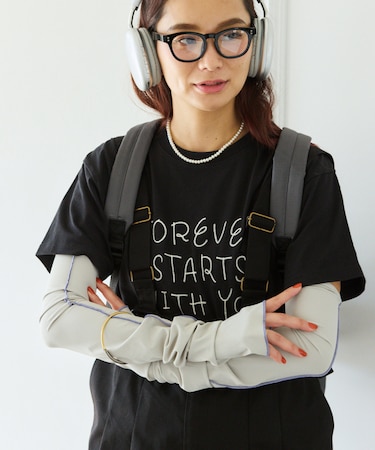 【UVカット】さらっと接触冷感アームカバー