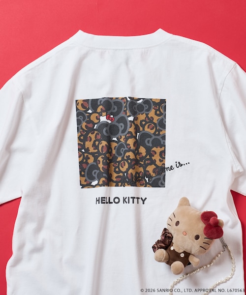 HELLO KITTY アニマル柄プリントTシャツ｜フリークスストアの通販