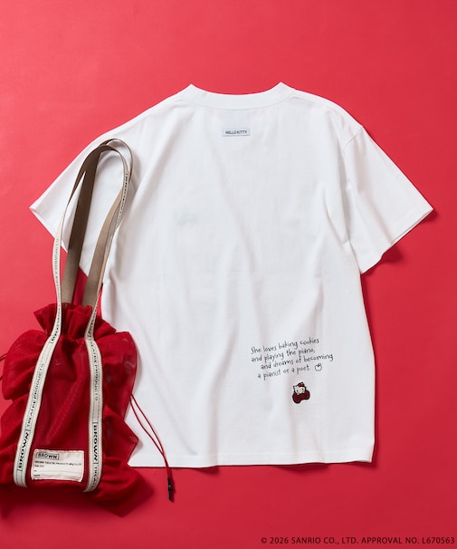 HELLO KITTY メッセージTシャツ
