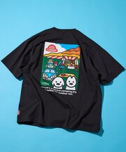 Coleman×matsui×FREAK'S STORE 別注 バックプリント クルーネックTシャツ/Camping Joy