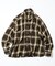 ブリーチ オンブレ L/S オープンカラーチェックシャツ
