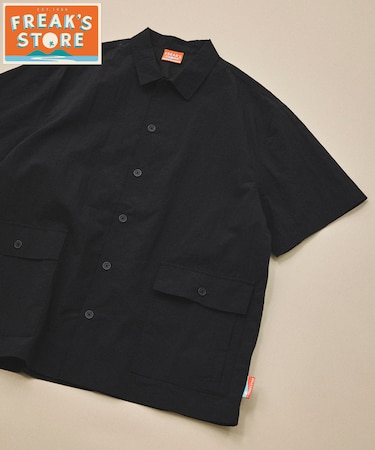 FREAK'S STORE for BEACH & FES リサイクルナイロン ショートスリーブシャツ