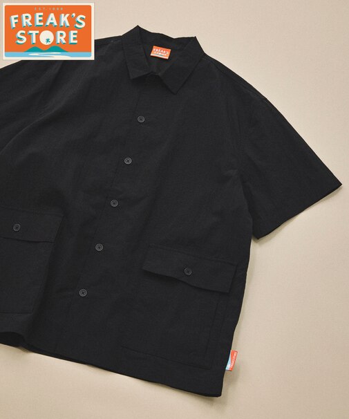 FREAK'S STORE for BEACH & FES リサイクルナイロン ショートスリーブシャツ