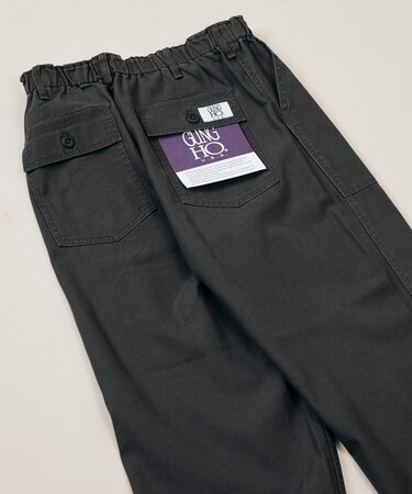 別注 ワイドストレート ファティーグパンツ/イージーパンツ