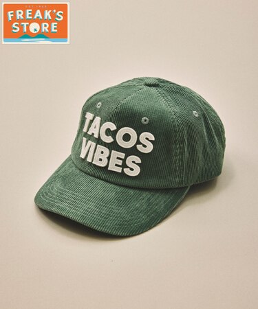 FREAK'S STORE for BEACH & FES サマーコーデュロイ フェルトロゴ キャップ