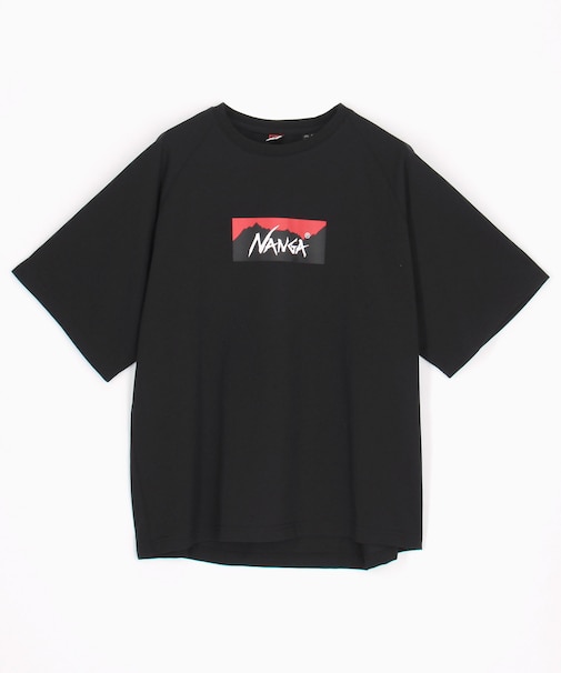 ECO HYBRID BOX LOGO LOOSE FIT TEE/ユニセックス対応/フリーサイズ
