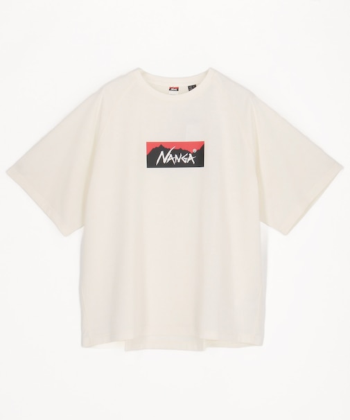 ECO HYBRID BOX LOGO LOOSE FIT TEE/ユニセックス対応/フリーサイズ