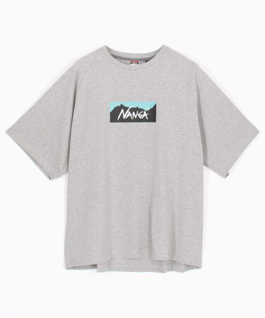 ECO HYBRID BOX LOGO LOOSE FIT TEE/ユニセックス対応/フリーサイズ