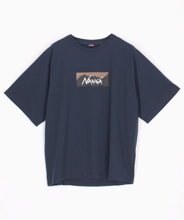 ECO HYBRID BOX LOGO LOOSE FIT TEE/ユニセックス対応/フリーサイズ