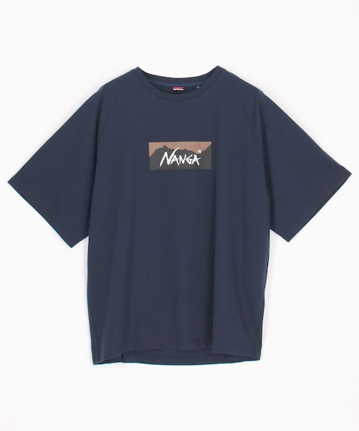 ECO HYBRID BOX LOGO LOOSE FIT TEE/ユニセックス対応/フリーサイズ