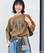 【MICKEY MOUSE】 ラグランTシャツ